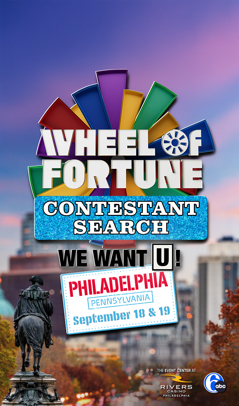 CONTESTANT SEARCH WE WANT U! PHILADELPHIA PENNSYLVANIA Sept. 18 & 19 Learn More