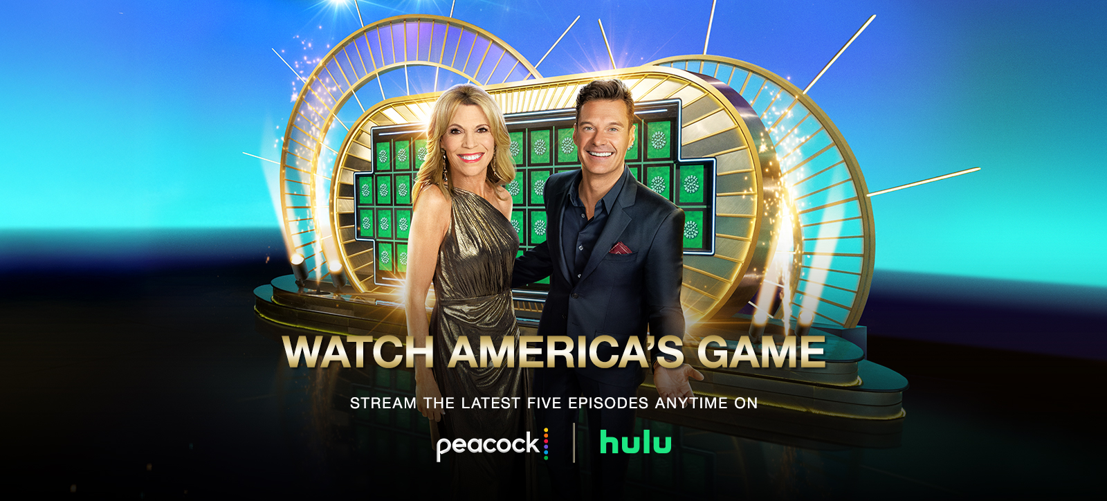 WATCH AMERICA'S GAME STREAM THE LATEST FIVE EPISODES ANYTIME ON PEACOCK AND HULU