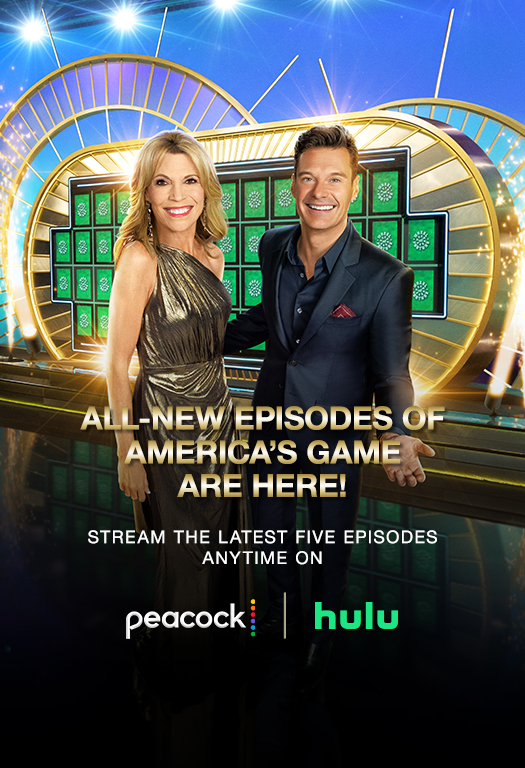 ALL-NEW EPISODES OF AMERICA'S GAME ARE HERE! STREAM THE LATEST FIVE EPISODES ANYTIME ON peacock hulu