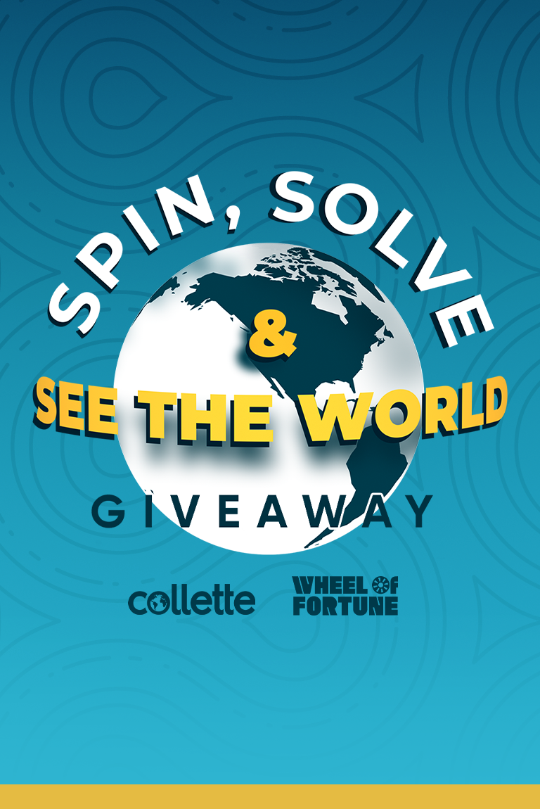 Spin, Solve & See the World Giveaway - Collette - Wheel