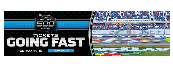 Daytona 500 TICKETS GOING FAST FEBRUARY 15 BUY NOW