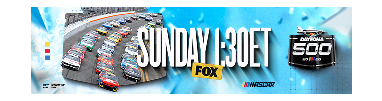 SUNDAY 1:30FT on FOX NASCAR