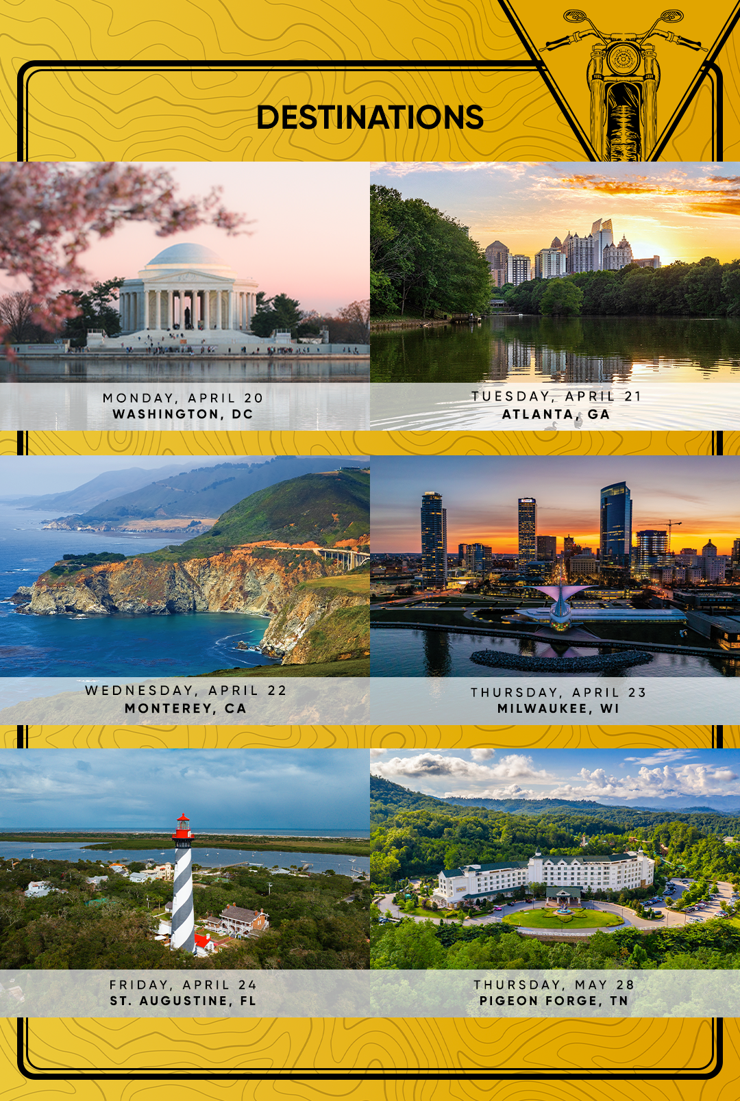 Destinations