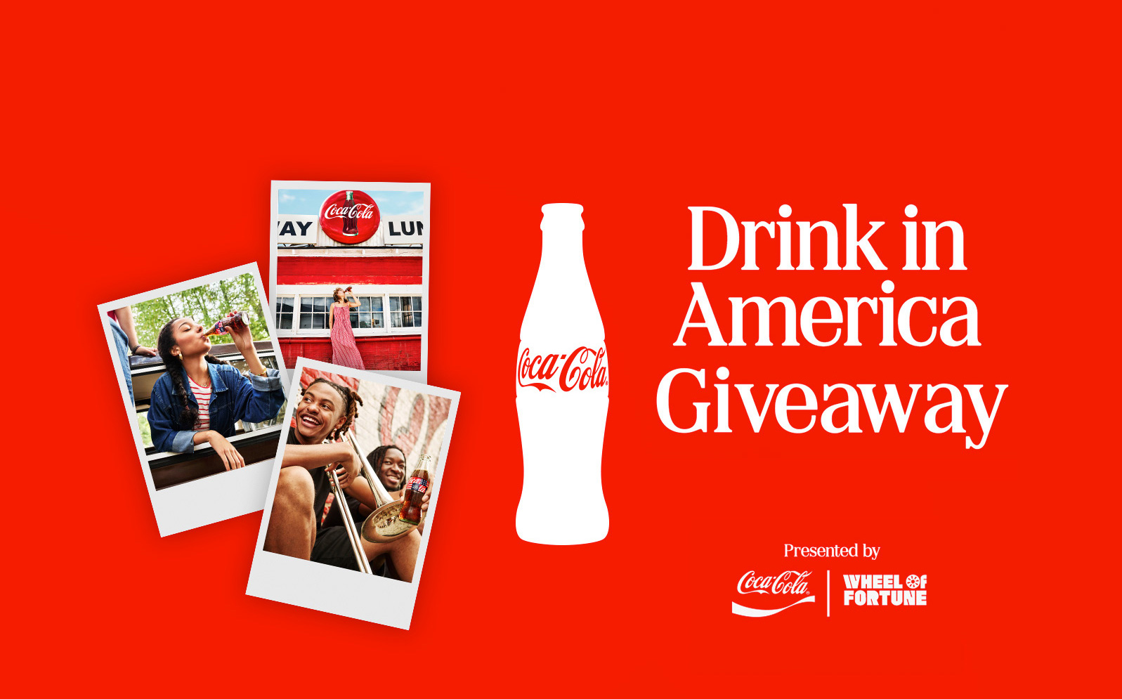 Drink in America Giveaway | Coca-Cola | Wheel of Fortune