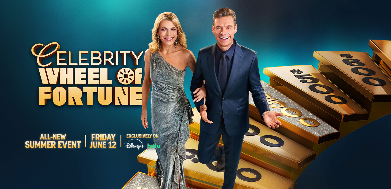 Celebrity Wheel of Fortune  ALL-NEW FRIDAY SUMMER EVENT I JUNE 12 EXCLUSIVELY ON Disney plus hulu