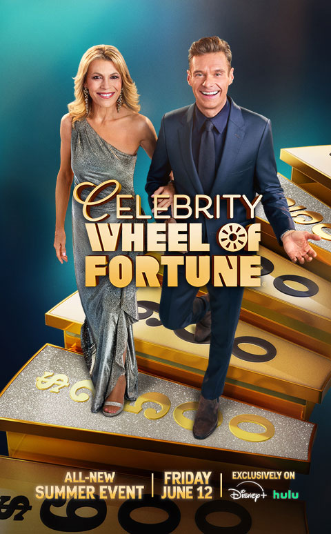 Celebrity Wheel of Fortune ALL-NEW FRIDAY SUMMER EVENT I JUNE 12 EXCLUSIVELY ON Disney plus hulu