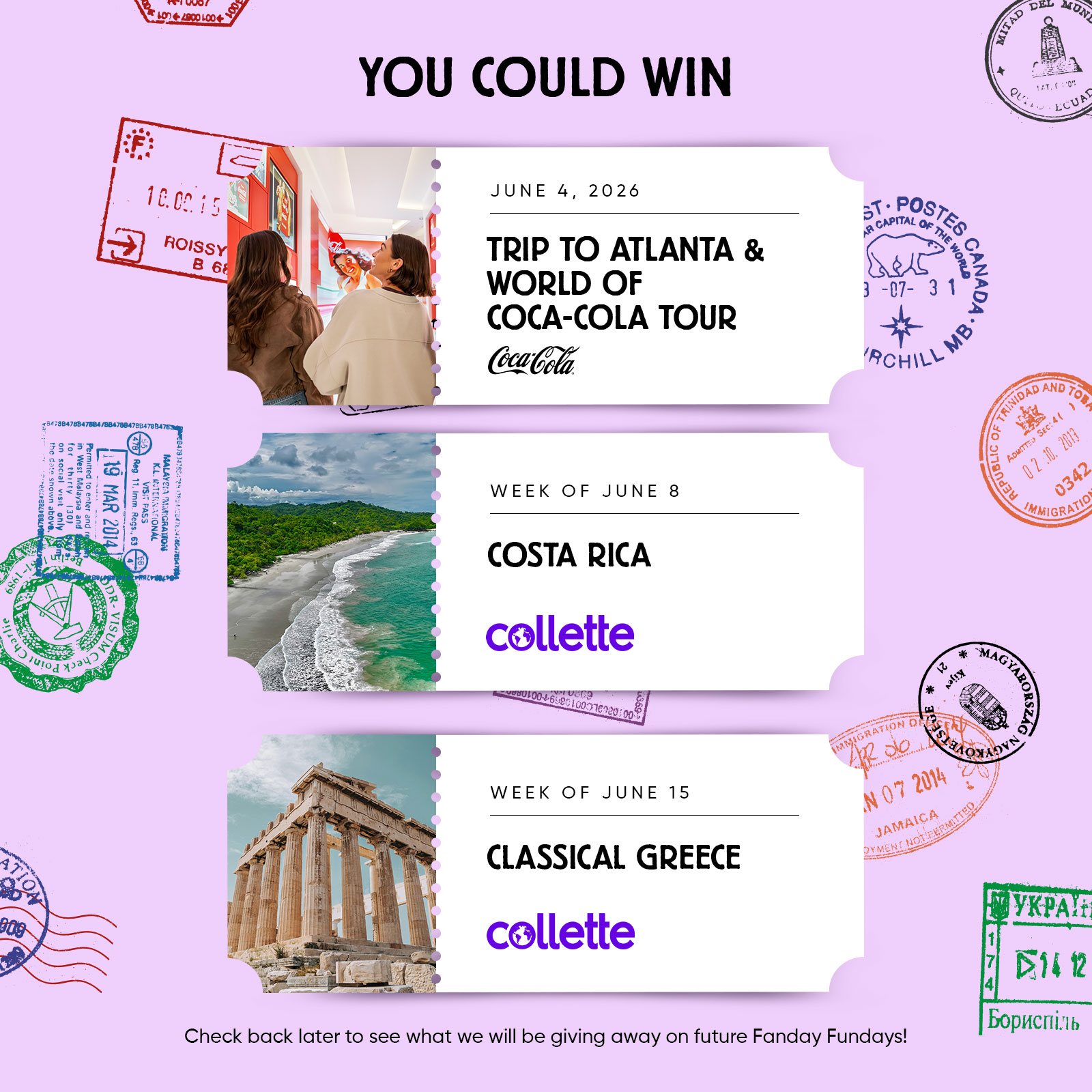 you could win