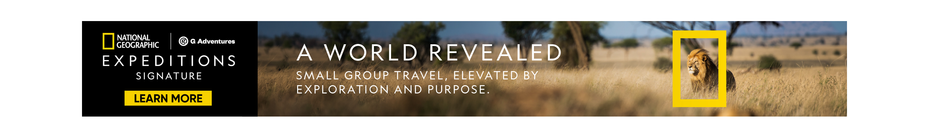 A WORLD REVEALED SMALL GROUP TRAVEL, ELEVATED BY EXPLORATION AND PURPOSE.