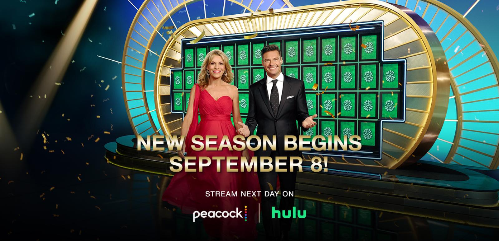 NEW SEASON BEGINS SEPTEMBER 81 STREAM NEXT DAY ON peacock hulu