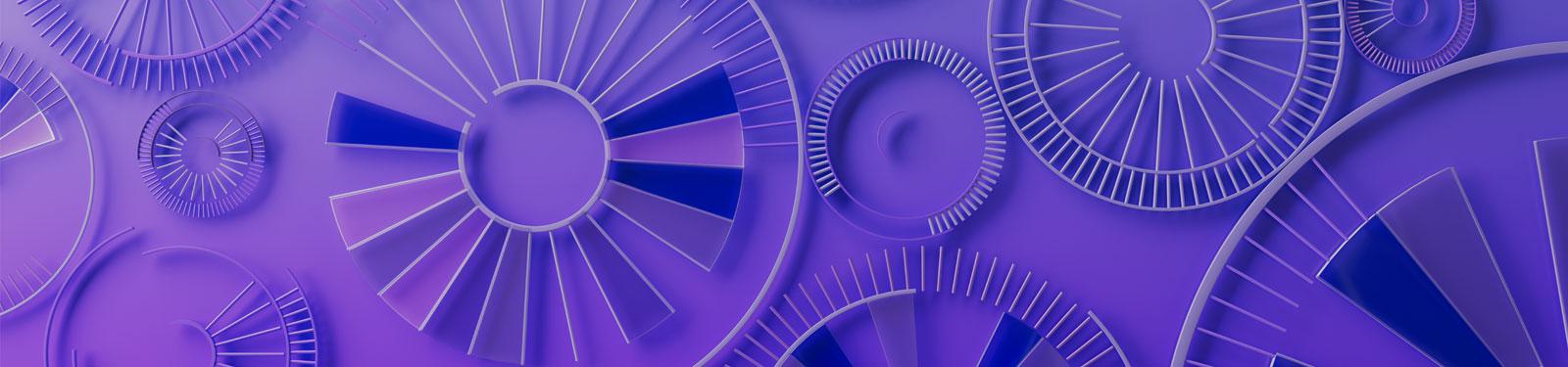 Purple Wheel of Fortune background